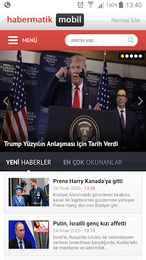 HaberMatik Uygulaması Screenshot 3