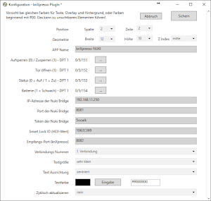 knXpresso Nuki Plug-in Screenshot 3