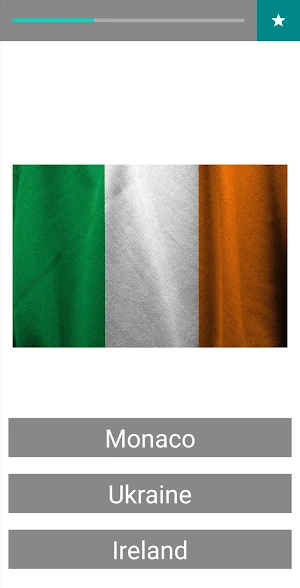 European flags quiz Screenshot 1