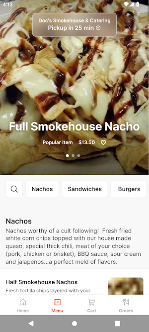 Doc's Smokehouse & Catering Screenshot 0