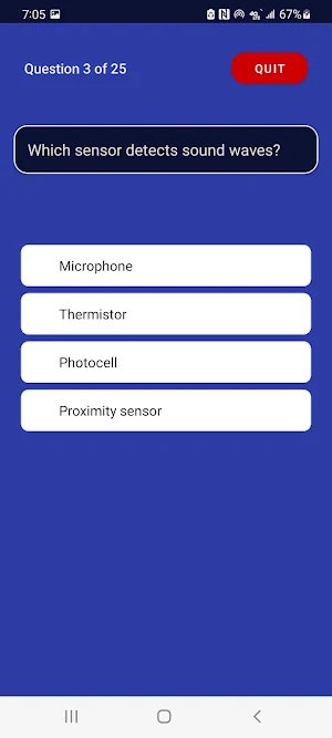 Electronics Past Questions Screenshot 0