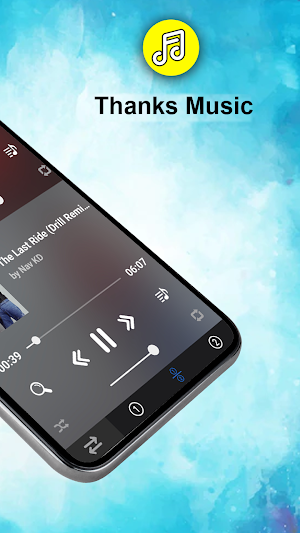Thanks Music - Play two songs Screenshot 2