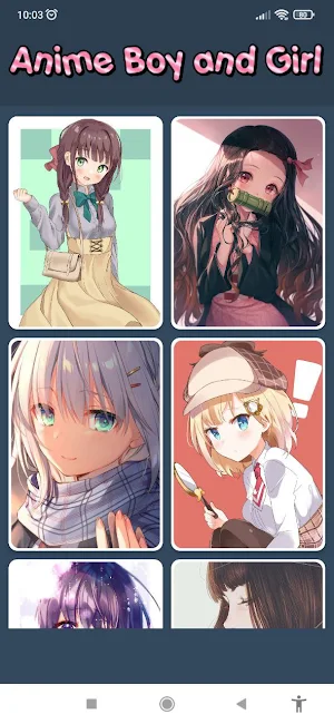 Anime Boy & Girl Wallpaper 3D Screenshot 2