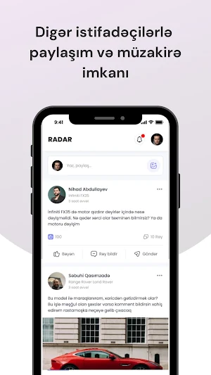 Radar.az - Yol dostunuz Screenshot 0