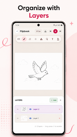 Flipbook 2D: Draw Animation Screenshot 1