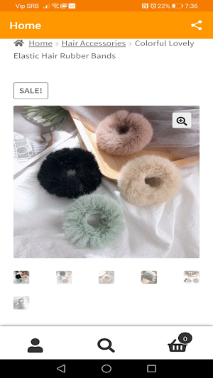 Hair Accessories Shop Screenshot 2