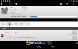 RecordPad Audio Recorder Free Screenshot 1