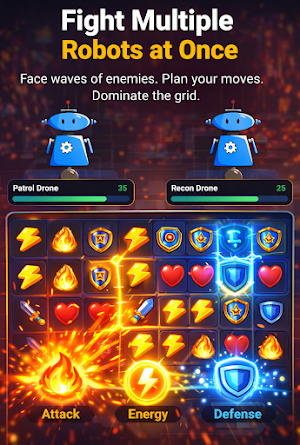 Grid Clash – Match 3 RPG Screenshot 3