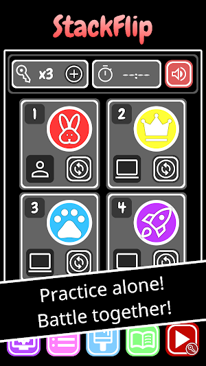 StackFlip:Tactical Tic-Tac-Toe Screenshot 0