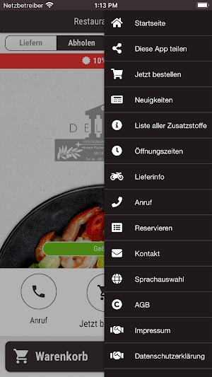 Restaurant Delphi Screenshot 2