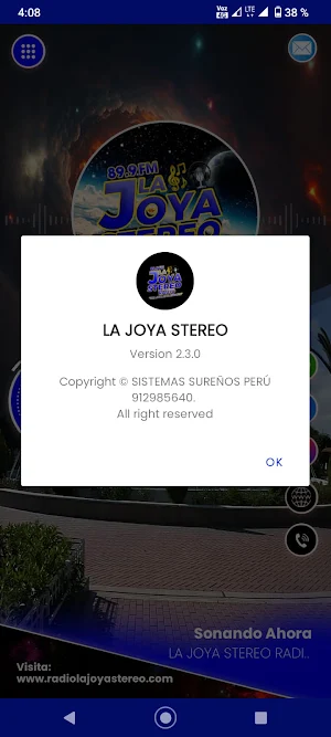 LA JOYA STEREO Screenshot 1