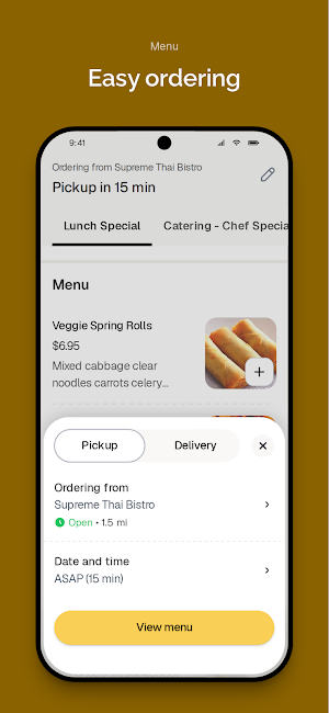 Supreme Thai Bistro Screenshot 2
