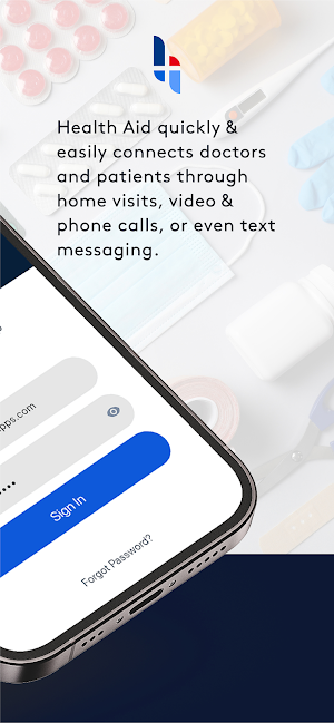 HealthAid - Patient Screenshot 1