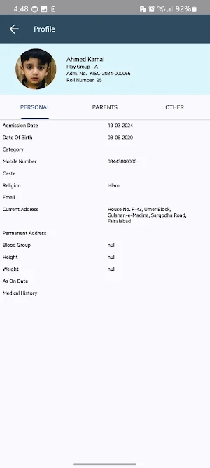 Knowledgea - Parents App Screenshot 3