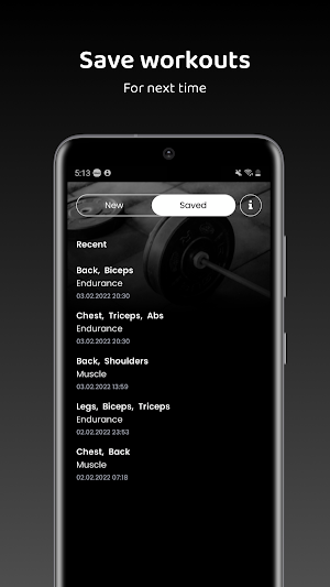 Tony's Gym Workout Screenshot 3