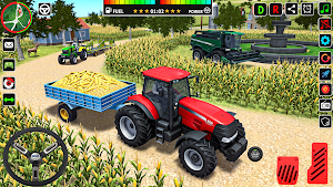 Tractor Driving Farming Game Screenshot 0