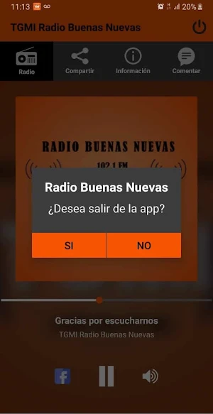 TGMI Radio Buenas Nuevas Screenshot 2