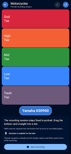 TierLab: Tier List Creator Screenshot 0