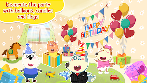 Wolfoo Prepares Birthday Party Screenshot 3