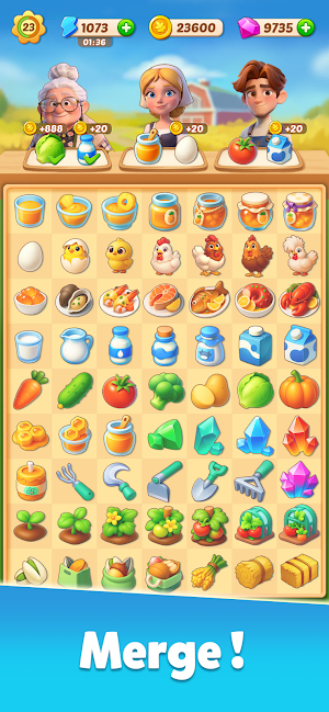 Family Farm Merge Screenshot 2