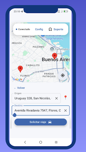 MiTraslado Pasajero Screenshot 1