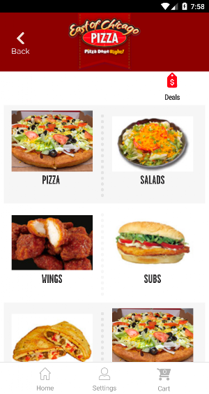 East of Chicago Pizza Screenshot 2