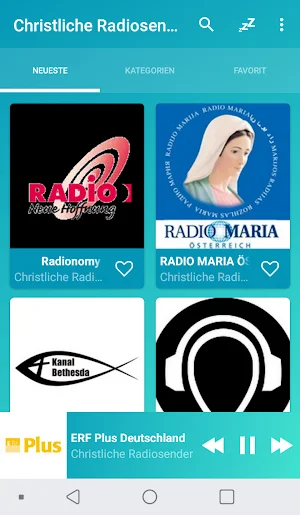 Christliche Radiosenders Screenshot 1