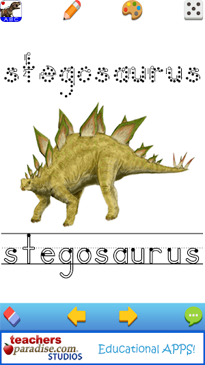 ABC Dinosaurs - Learning English with Dinosaurs Screenshot 1