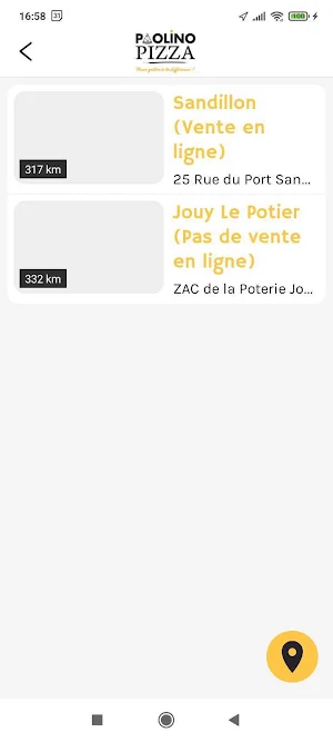 PaolinoPizzas Screenshot 2