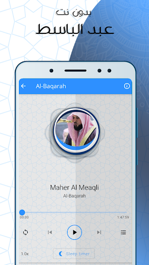 البقرة بصوت المعيقلي بدون نت Screenshot 1