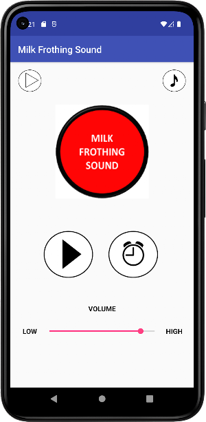 Milk Frothing Sound Screenshot 3