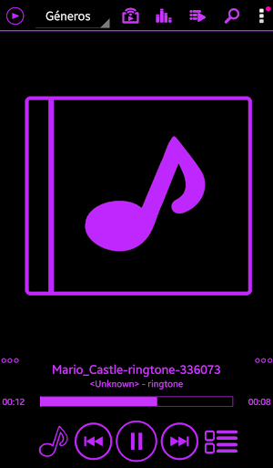 SKIN N7PLAYER NEON PURPLE Screenshot 0