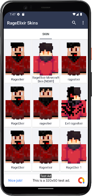RageElixir Skins for Minecraft Screenshot 2