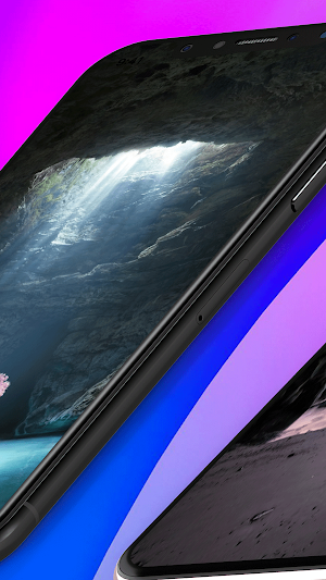 3D Cave Wallpaper Screenshot 1