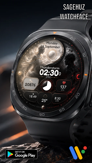 A166 dualism watchface Screenshot 1