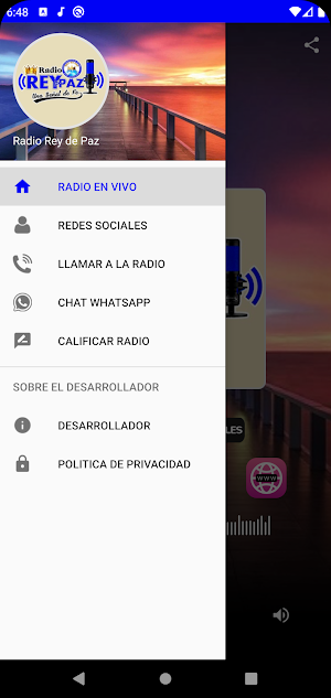 Radio Rey de Paz Screenshot 2