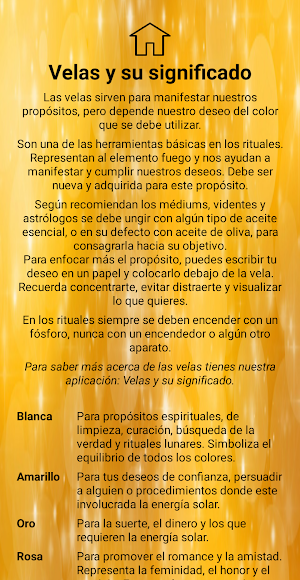 Velas y su significado Screenshot 3