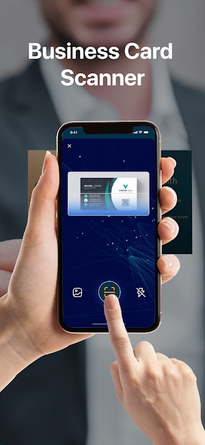 Business Card Scanner & Maker Screenshot 1