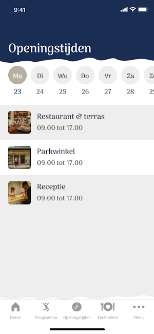 Strandcamping Oase Screenshot 1