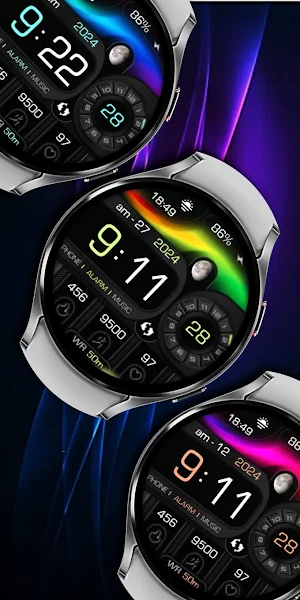 Digital Aurora Modern Dark 63 Screenshot 0