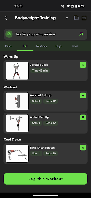 Team Rishi Fitness Screenshot 2