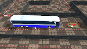 police bus game 3d parking Screenshot 0