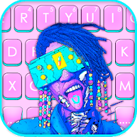 Bright Cyberpunk Keyboard Them