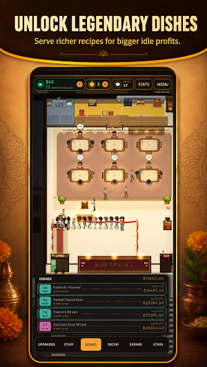 Idle Indian Restaurant game Screenshot 3