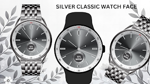 Silver Classic Watch Face Screenshot 1