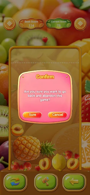 Colorful Fruit Merge Screenshot 1