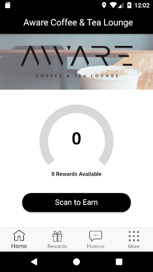 Aware Coffee Rewards Screenshot 0