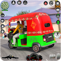 Modern Rickshaw Driver Game 3D