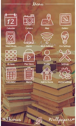 Cute Theme-Autumn Reading- Screenshot 2