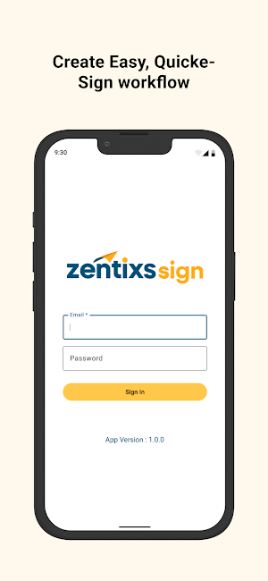 ZentixsSign Screenshot 1